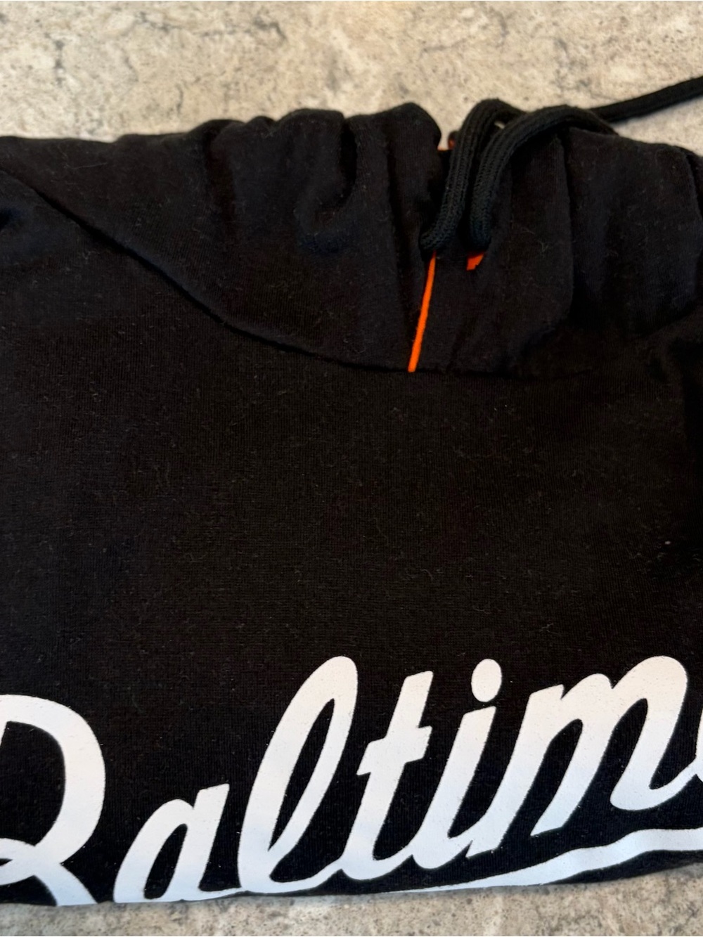 Baltimore Orioles #35 Adley Rutschman SGA Black and Orange Hoodie t-Shirt-XL - Picture 7 of 7